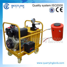 Hydraulic Pressure Stone Block Push Down Machine